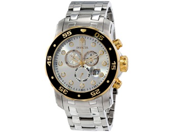 $808 off Invicta 80040 Pro Diver Chronograph Swiss Men's Watch