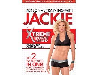 67% off Personal Training w/ Jackie: Xtreme Timesaver Training DVD