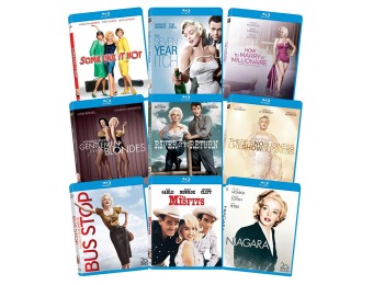 80% off Marilyn Monroe: Classic 9 Film Collection Blu-ray