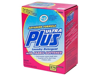 50% off Ultra Plus Powder Laundry Detergent w/ Fabric Softener