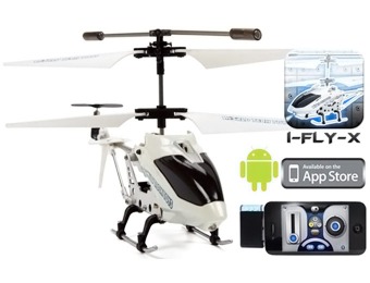 75% off Gyro iFly Heli RC Helicopter, iPhone / Android Control