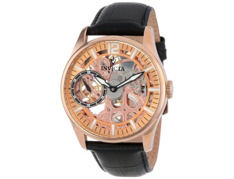 94% off Invicta 12407 Vintage Mechanical Leather Men's Watch