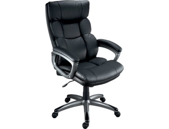 $90 off Staples Burlston Luxura Managers Chair, Black