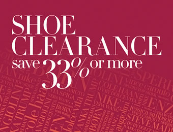 Nordstrom Shoe Clearance Sale - Save 33% or more!
