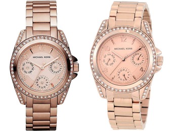 $100 off Michael Kors Blair Crystal Accented Women's Watches