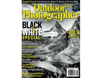 87% off Outdoor Photographer Magazine Subscription, $4.99 / 10 Issues