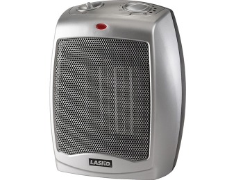 66% off Lasko 754200 Ceramic Heater w/ Adjustable Thermostat
