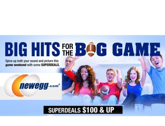 Newegg Big Hit Super Bowl Deals - Tons of Great Items