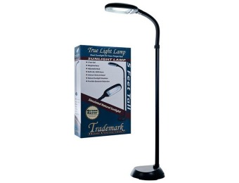 65% off Trademark Home Deluxe Sunlight Floor Lamp, 5 Feet Tall