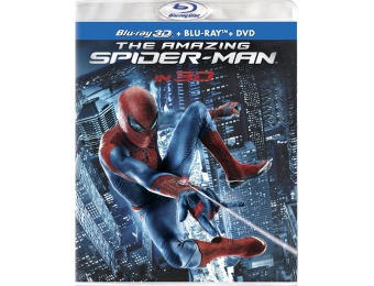 71% off The Amazing Spider-Man Four-Disc Blu-ray 3D Combo