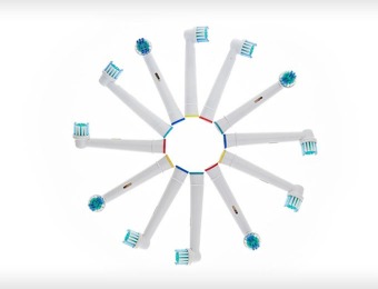 88% off 12-Pack of Replacement Toothbrush Heads