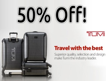 50% off Tumi Luggage, 28 Choices