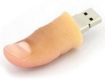 74% off High Quality 8 GB Thumb Shaped USB Flash drive