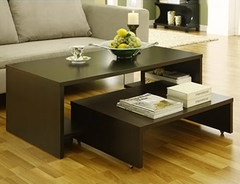 37% off 2-in-1 Transitional Coffee Table
