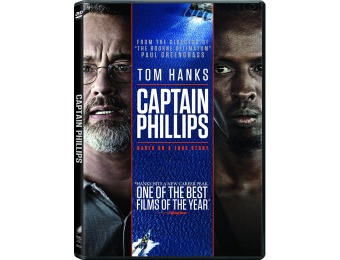 75% off Captain Phillips (DVD + UltraViolet Digital Copy)
