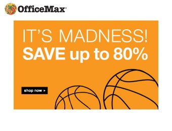 Office Max March Madnesss Sale - Up to 80% off