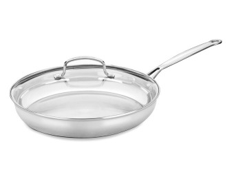 60% off Cuisinart 722-30G Chef's Classic 12" Skillet w/ Glass Cover