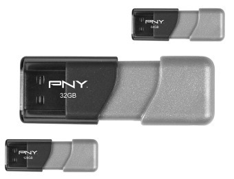 Up to 70% off PNY Turbo USB 3.0 Flash Drives, 32GB, 64GB, 128GB