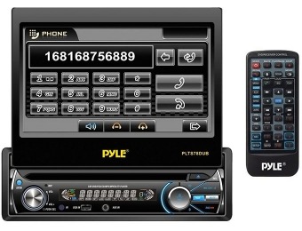 $313 off Pyle PLTS78DUB 7" In-Dash Motorized Touchscreen Monitor