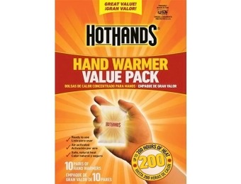 73% off HotHands Hand Warmers 10 Pair Value Pack
