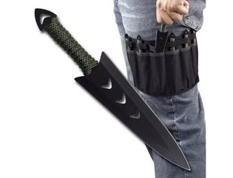 31% off Perfect Point Set of 6 Throwing Knives