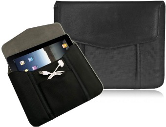 90% off Verizon Deluxe Leather Tablet Sleeve w/ Front Pocket