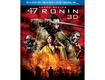 44% off 47 Ronin (Blu-ray 3D + Blu-ray + DVD Combo)