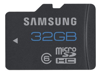 71% off Samsung 32GB microSD Card Class 6