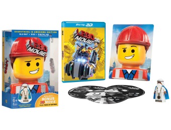 85% off LEGO Movie: Everything is Awesome Blu-ray 3D + DVD Combo