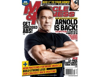 87% off Men's Fitness Magazine Subscription, $4.99 / 10 Issues