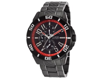 $193 off Guess W18550G1 Racer Stainless Steel Men's Watch