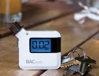 57% off BACtrack S35 Breathalyzer Portable Breath Alcohol Tester