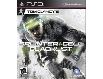 58% off Tom Clancy's Splinter Cell: Blacklist - Playstation 3
