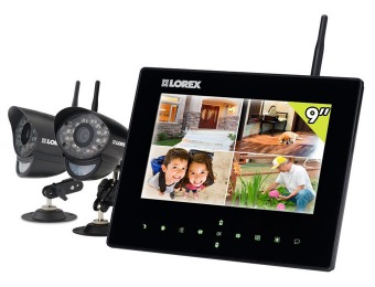 34% off Lorex LW2932 LIVE SD9+ 4-Ch Wireless Monitoring System