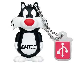$6 off EMTEC Looney Tunes Sylvester the Cat 8GB Flash Drive