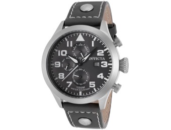 92% off Invicta 17103 I-Force Leather Men's Watch