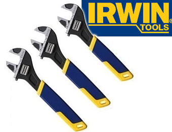 44% off 3-Pc Irwin 6,10,12-Inch Quick Adjusting Wrench Set