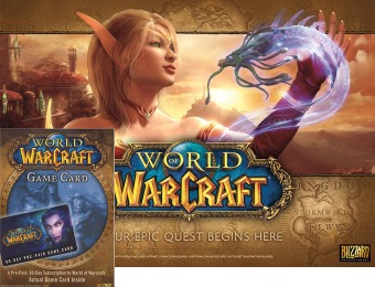 $20 off World of Warcraft Game and 60-day Subscription Card Package