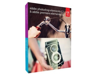 $75 off Adobe Photoshop Elements 12 & Premiere Elements 12