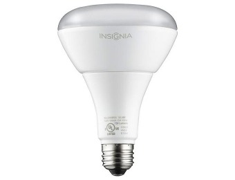 $10 off Insignia 12W Dimmable BR30 Indoor LED Floodlight Bulb