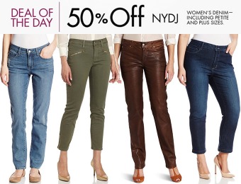 50% off NYDJ (Not Your Daughter's Jeans) Women's Denim