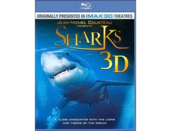 48% off Sharks 3D (Blu-ray 3D)