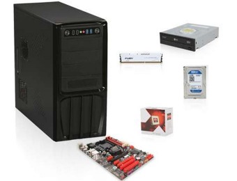 $90 off AMD FX-6300 Vishera 3.5GHz Six-Core Desktop PC Kit