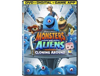 68% off Monsters Vs Aliens: Cloning Around DVD + Digital + App