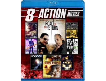 76% off 8-Film Action Collection on Blu-ray