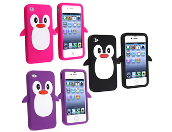 47% Off iPhone 4/4S Penguin Silicone Case, 3 Colors