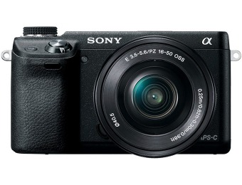 $376 off Sony NEX-6L/B Compact Interchangeable Lens Camera