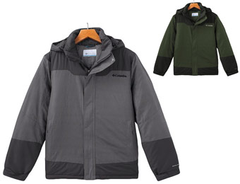 70% Off Columbia Colorblock Path To Anywhere Hooded Jacket