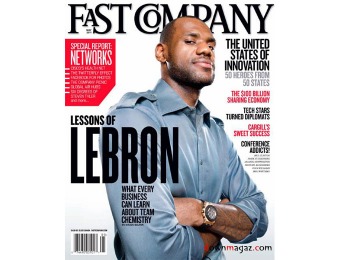 90% off Fast Company Magazine Subscription, $5 / 10 Issues