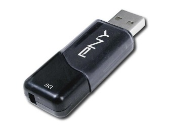 $10 off PNY Attache 8GB USB 2.0 Flash Drive